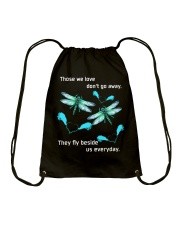 Dragonfly They Fly Beside Drawstring Bag tile