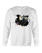 Scuba diving crack Crewneck Sweatshirt tile