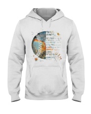 Baseball You Are Beautiful Hooded Sweatshirt tile