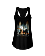 And into the darkness we go Ladies Flowy Tank tile