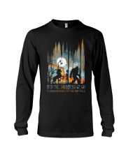 And into the darkness we go Long Sleeve Tee tile