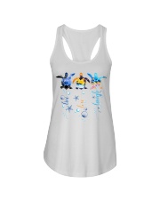 Turtle - Live Love Laugh Ladies Flowy Tank tile