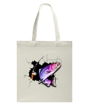 Fishing Crack Tote Bag tile