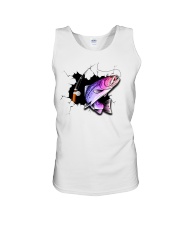Fishing Crack Unisex Tank tile
