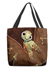 Turtle Leather All-over Tote back