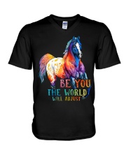 Color Fb Classic V-Neck T-Shirt tile