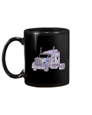 Trucker Back The Blue Back 2 Sides Mug tile