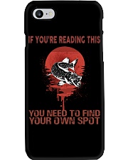 Fishing Find Your Own Spot Phone Case tile