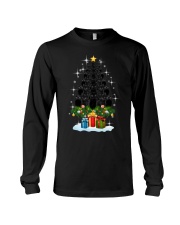Black Cat Tree Christmas Long Sleeve Tee tile