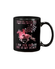 I Am Her Human She Is My Horse Mug tile
