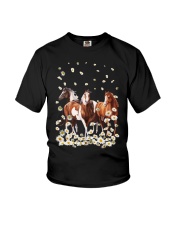 Horse Girl Daisy Youth T-Shirt tile