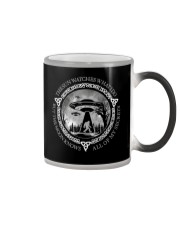 The Sun Watches What I Do 2 Sides Color Changing Mug tile
