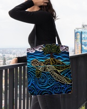 Turtle Quilling All-over Tote aos-all-over-tote-lifestyle-front-05