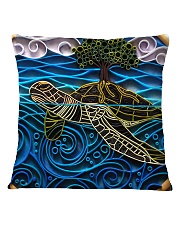Turtle Quilling Square Pillowcase tile