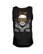 Hairdresser I'll Cut You Back Unisex Tank tile