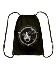 Horse Circle And Into The Forest Drawstring Bag tile