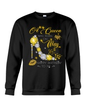 A queen was born on april 20th Crewneck Sweatshirt tile