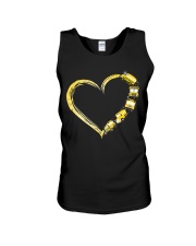 Bus driver heart Unisex Tank tile