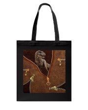 Dinosaur Leather Tote Bag tile