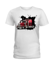 Truck Crack Ladies T-Shirt tile