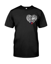 I LOVE TEXAS FROM BOTTOM OF MY HEART Classic T-Shirt thumbnail