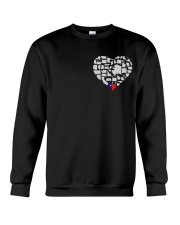 I LOVE TEXAS FROM BOTTOM OF MY HEART Crewneck Sweatshirt thumbnail