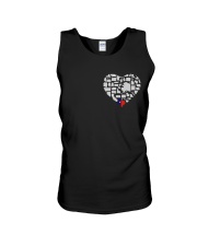 I LOVE TEXAS FROM BOTTOM OF MY HEART Unisex Tank thumbnail