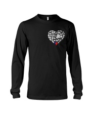 I LOVE TEXAS FROM BOTTOM OF MY HEART Long Sleeve Tee thumbnail