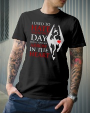 USED TO HATE VALENTINE DAY Classic T-Shirt lifestyle-mens-crewneck-front-6