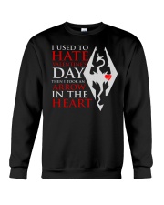 USED TO HATE VALENTINE DAY Crewneck Sweatshirt thumbnail
