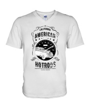 American hotroad 5 V-Neck T-Shirt front