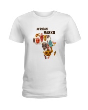 African mask Ladies T-Shirt thumbnail