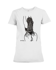 Hard work Premium Fit Ladies Tee thumbnail