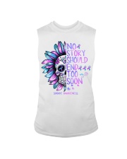 No Story Should End Too Soon Suicide Awareness Sleeveless Tee tile