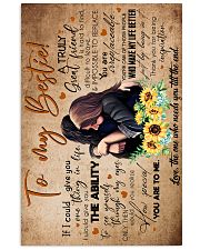 TO MY BESTIE - GIRLS - THANK YOU 16x24 Poster front