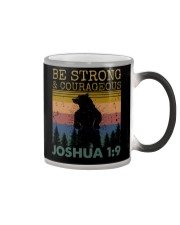 T-SHIRT - GOD - BE STRONG Color Changing Mug tile