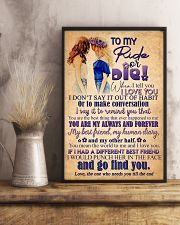 TO MY RIDE OR DIE - GIRLS 16x24 Poster lifestyle-poster-3