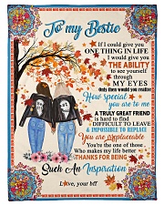 Bestie - Fleece Blanket Small Fleece Blanket - 30" x 40" front