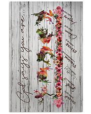 Frog - God Say You Are - Canvas Vertical Poster tile