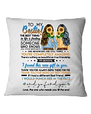 TO MY BESTIE Square Pillowcase thumbnail