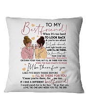 TO MY BEST FRIEND Square Pillowcase thumbnail