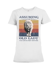T-SHIRT - GOD - LION Premium Fit Ladies Tee tile