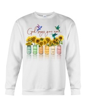 God - God Says You Are - Sticker Crewneck Sweatshirt tile