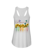 God - God Says You Are - Sticker Ladies Flowy Tank tile