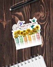 God - God Says You Are - Sticker Sticker - Single (Horizontal) aos-sticker-single-horizontal-lifestyle-front-05