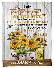 FLEECE BLANKET - GOD - SUNFLOWER Small Fleece Blanket - 30" x 40" front