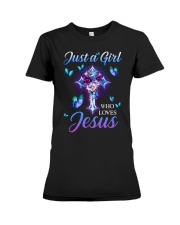 God - Just A Girl - T-Shirt Premium Fit Ladies Tee tile
