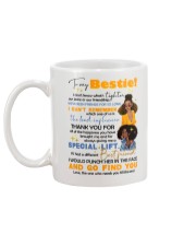 TO MY BESTIE - BLACK GIRLS - THANK YOU Mug back