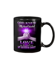 God - Sister In Christ - Hands - T-Shirt Mug tile