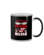Us Flag - T-Shirt Color Changing Mug tile